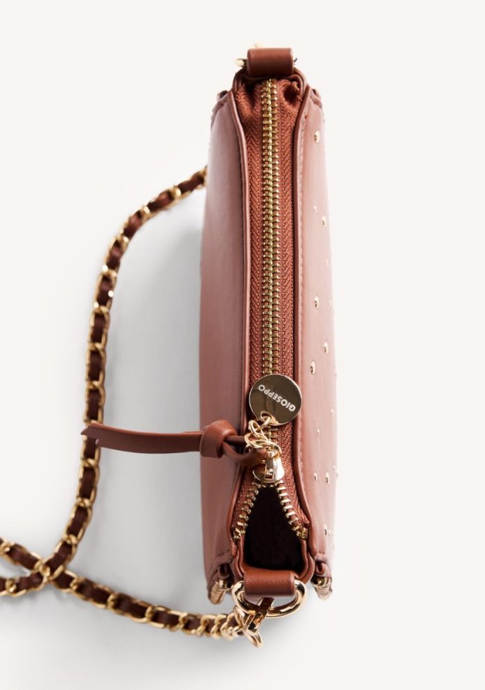 GIOSEPPO STUDDED SHOULDER BAG CLEMENS CUERO