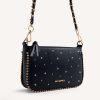 GIOSEPPO STUDDED SHOULDER BAG CLEMENS BLACK