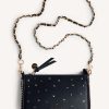 GIOSEPPO STUDDED SHOULDER BAG CLEMENS BLACK
