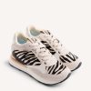 GIOSEPPO WEDGE ANIMAL PRINT LEATHER SNEAKERS BARODA