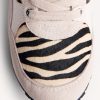 GIOSEPPO WEDGE ANIMAL PRINT LEATHER SNEAKERS BARODA