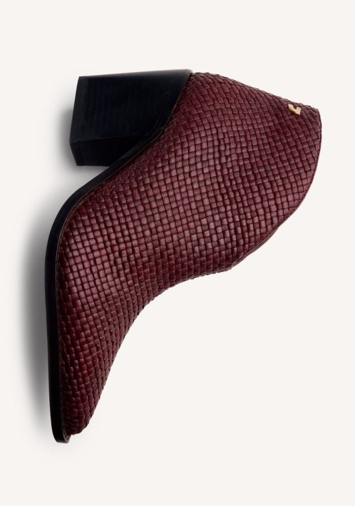 GIOSEPPO BRAIDED LEATHER BOOTS ERHARD