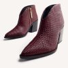 GIOSEPPO BRAIDED LEATHER BOOTS ERHARD