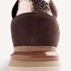 GIOSEPPO SATIN LEATHER WEDGE SNEAKERS LANDFALL