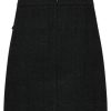 SMASHED LEMON TWEED SKIRT