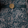 SKATIE GOLDEN BUCKET BELT  BLACK