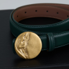 SKATIE GOLDEN BUCKET BELT  BLACK