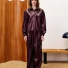 FRNCH SIMONE BORDEAUX SHIRT