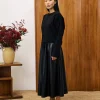FRNCH BOURDIN LEATHER SKIRT