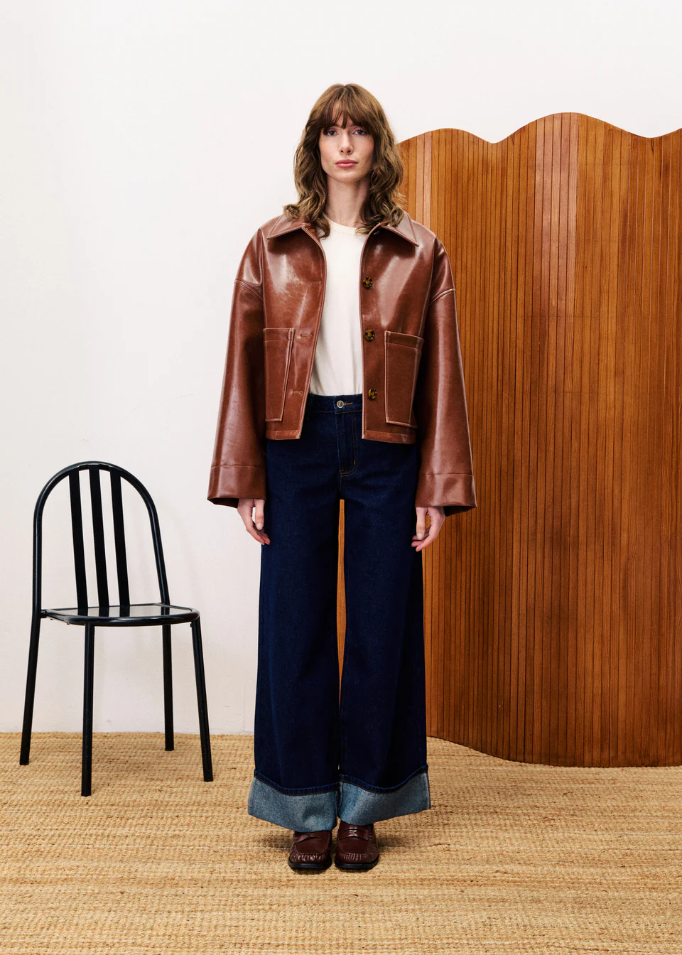 FRNCH PREVERT ICE BROWN JACKET