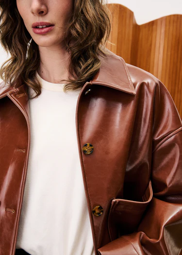 FRNCH PREVERT ICE BROWN JACKET