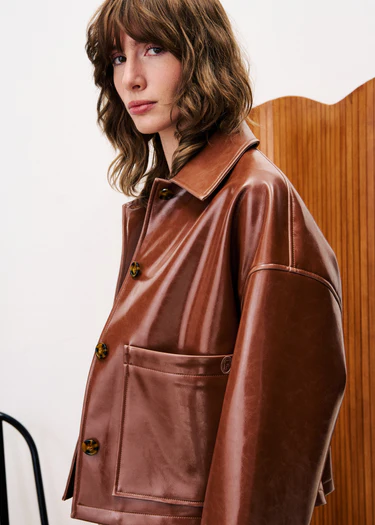 FRNCH PREVERT ICE BROWN JACKET