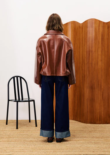FRNCH PREVERT ICE BROWN JACKET
