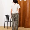 FRNCH LEOPARD BOBTAIL JEANS