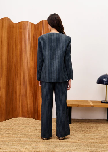 FRNCH GRISETTE GREY BLAZER