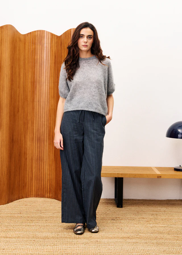 FRNCH GRISETTE GREY PANTS