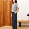 FRNCH GRISETTE GREY PANTS