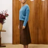 FRNCH GLAIEUL ICE BROWN SKIRT