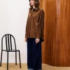 FRNCH CARLIN ICE BROWN SHIRT