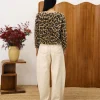 FRNCH CANNA LEOPARD SWEATER