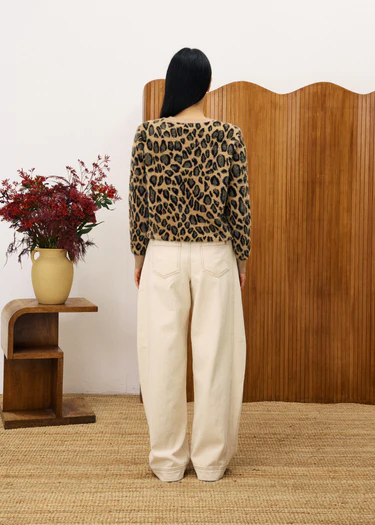 FRNCH CANNA LEOPARD SWEATER