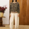 FRNCH CANNA LEOPARD SWEATER