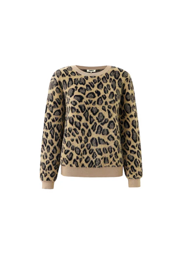 FRNCH CANNA LEOPARD SWEATER