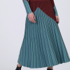 SKATIE BICOLOUR KNIT SKIRT
