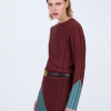 SKATIE BICOLOUR INTARSIA SWEATER