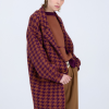 SKATIE JACQUARD HOUNDSTOOTH COAT