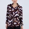 SKATIE FLORAL SATIN BLOUSE