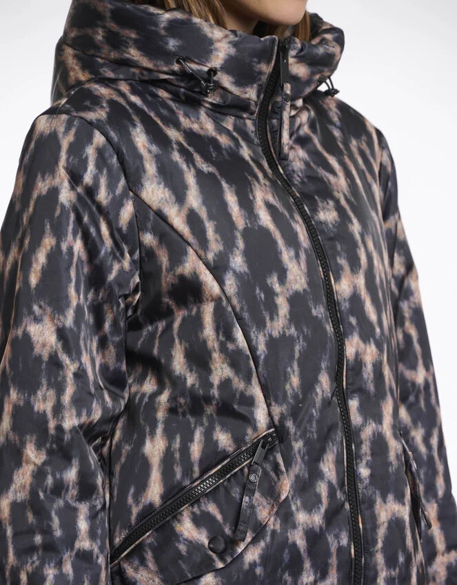 22_70015970108_3 RINO&PELLE LUNE  LEOPARD PADDED COAT