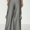 COLCCI PINSTRIPE UTILITY PANTS