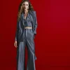 COLCCI PINSTRIPE UTILITY PANTS