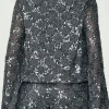 COLCCI LOOSE SEQUIN LONG SLEEVE BLOUSE