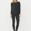 NU ZIP BETH ZIP BLOUSE