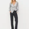 NU BIRKE WRAP BLOUSE