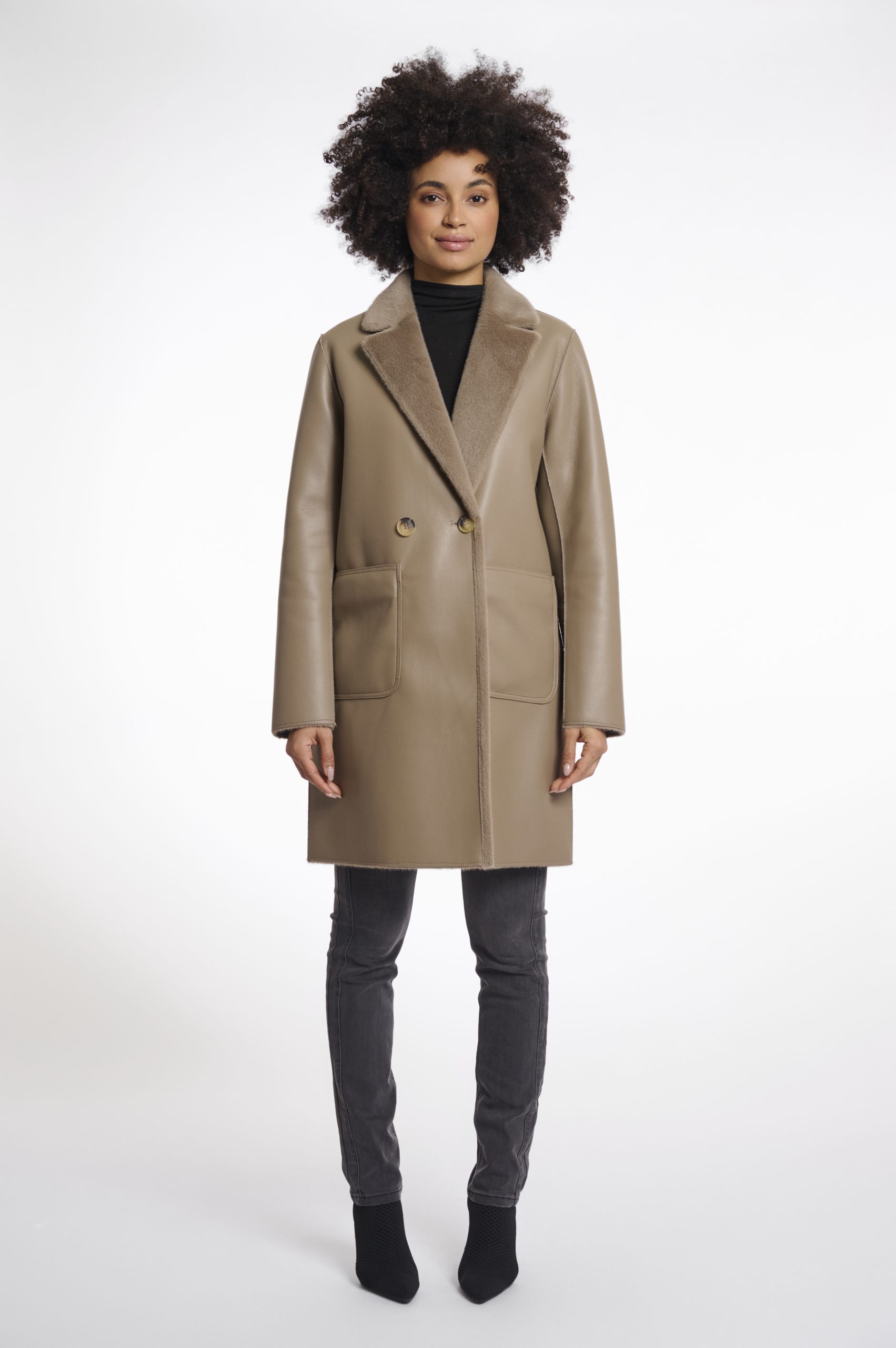 RINO&PELLE IVON REVERSIBLE COAT