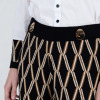 SKATIE GEOMETRIC JACQUARD PANTS
