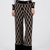 SKATIE GEOMETRIC JACQUARD PANTS