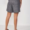 COLCCI TAILORED STRAIGHT PLAID BERMUDA  SHORTS  FEET WITH BLAZER