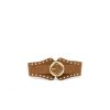 ELASTIC BELT IN SUEDE-LIKE MATERIAL