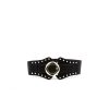 ELASTIC BELT IN SUEDE-LIKE MATERIAL