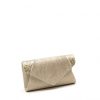 M  M GOLD CLUTCH BAG