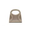 SHAPED CEREMONIAL CLUTCH BAG WITH RHINESTONES
