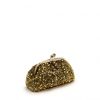 VIVIAN SEQUINED CLUTCH BAG WITH SHOULDER STRAP