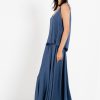 SATIN FINE ECOVERO SLEEVELESS CROPPED TOP