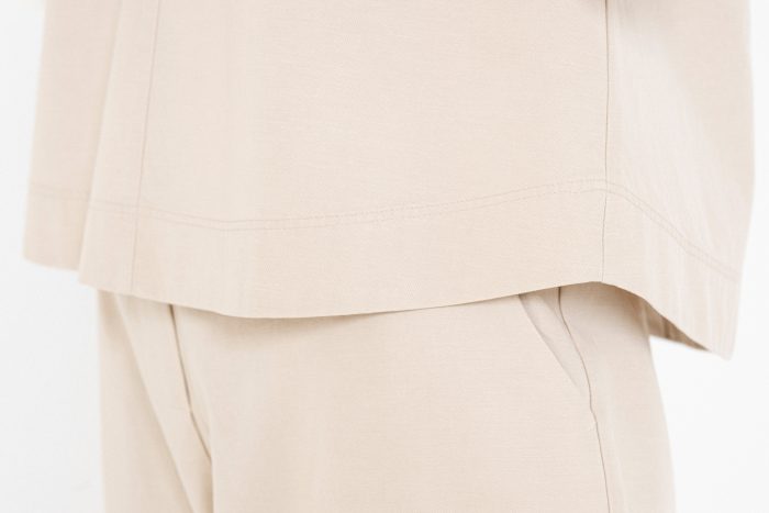 PHILOSOPHY COTTON LYOCELL CROPPED TOP