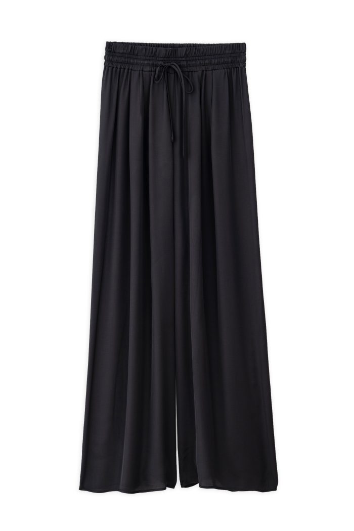 PHILOSOPHY SATIN FINE ECOVERO WIDE LEG PANTS 