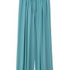 PHILOSOPHY SATIN FINE ECOVERO WIDE LEG PANTS 